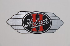 Antique Hobart Decal Reproduction On CHROME Film. Vintage Hobart Mixer Decal