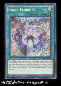 Yugioh-Rikka-Flurries-SESL-EN024-Secret-Rare-1st-Edition