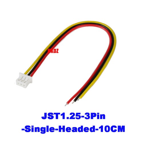 Micro JST 1.25mm Connectors 2/3/4~6 Pin Male Single-Headed RC Plugs Wire Cables - Picture 10 of 21