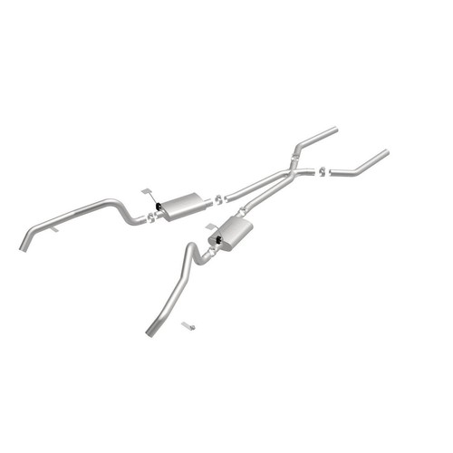 Exhaust and Tail Pipes For 1971-1974 Pontiac Firebird 6.6L V8 GAS OHV - Picture 2 of 24