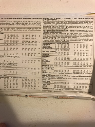 Simplicity 7041 Sizes 7 - 14 Girls & Girls Plus Tops Skirts 6 Variations UNCUT - Picture 4 of 5