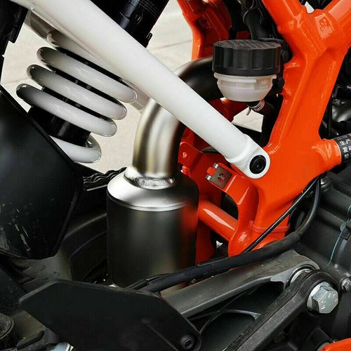 Moto For 17-19 125 250 390 DUKE Mid Link Pipe No Cat Replace of Catalyst Cat - Picture 8 of 8