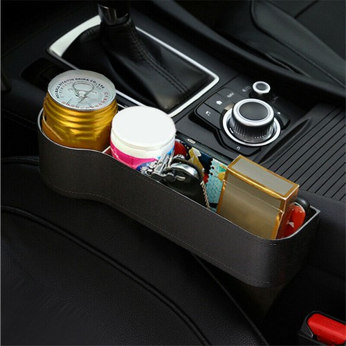 2X Car Seat Storage Box&Console Side Pocket Coin Phone Organizer Cup Holder - Picture 6 of 11