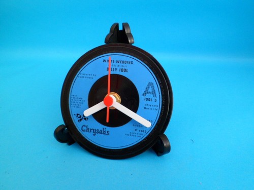 Vinyl Record 4" DESK CLOCKS Made from upcycled singles - Artists starting 'B' - Picture 135 of 320