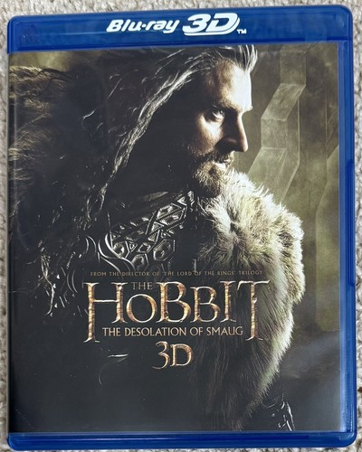The Hobbit: The Desolation of Smaug (Blu-ray 3D + Blu-ray + DVD, 2013) Like New - Picture 3 of 5