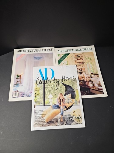 architectural digest magazine lot Sharon Stone Jenifer Anniston  - Picture 1 of 2