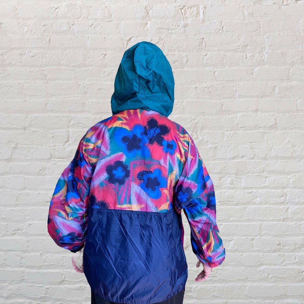 VINTAGE 90's Exile of Function JEANTEX Windbreaker Anorak