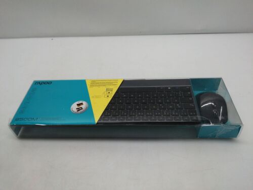Rapoo 9500M Set Mouse Tastiera Wireless Deskset Sensore 1600 DPI - Foto 3 di 6