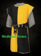 Medieval Knight Two Colored Tabard Sleeveless Tunic Renaissance SCA Multicolored