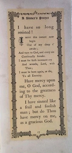 A SINNER'S PRAYER / Samuel STEVENSON / c.1904 / American Tract Society - Picture 16 of 24