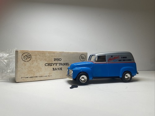 ERTL 1950 1:25 Diecast Bank Chevy Panel Truck, The Heartbeat Of America - Picture 4 of 9