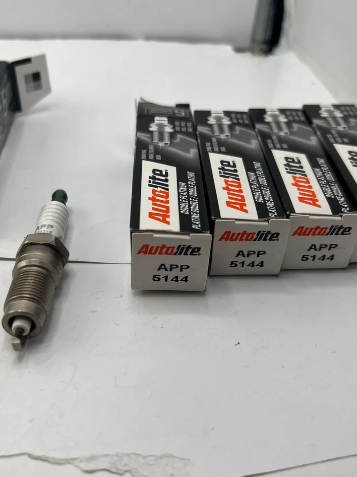 (CANTIDAD 8) Bujía Autolite Doble Platino APP5144 o Ford F-150 2007-2008 Foto 2 de 4