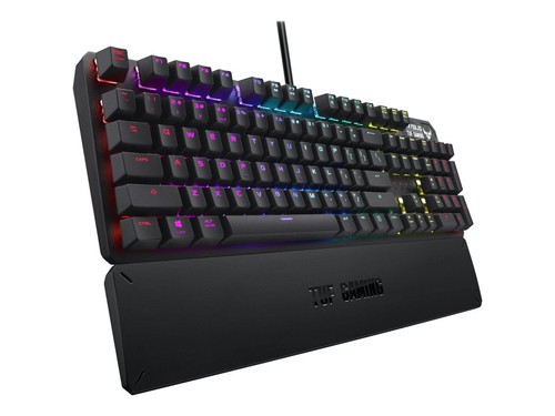 ASUS TUF Gaming K3 RGB mechanical keyboard, 8 programmable keys, Aura Sync - Picture 4 of 4