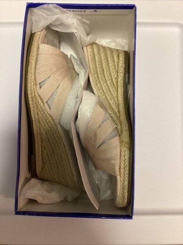 White Mountain Women Sandal Courtney Natural Size 8W - Picture 10 of 11