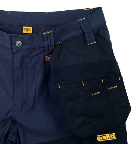DeWalt Hamden Mens Work Utility/Multi Pocket Cargo Shorts - Picture 3 of 4