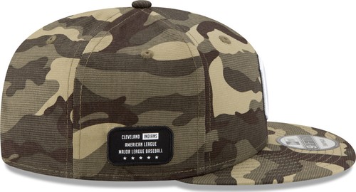 New Era Cleveland Indians Armed Forces 2021 Snapback Cap 9fifty Limited S M - Bild 2 von 3