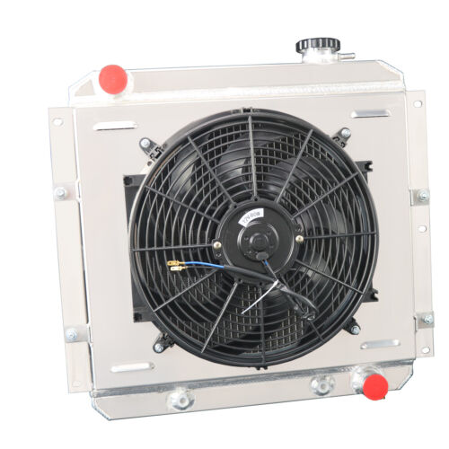 3 Row Radiator Shroud Fan Fit Toyota Land Cruiser FJ40 FJ45 PETROL 1958-1984 80 - Foto 3 di 14