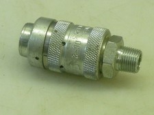 New - Dynaquip DC-2 3/8" NPT Quick Coupler - Steel Body
