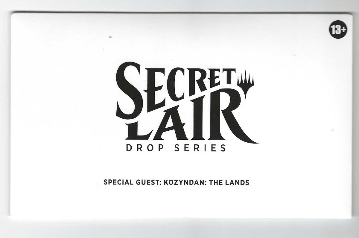 MTG Secret Lair - Special Guest: Kozyndan: The Lands [SEALED