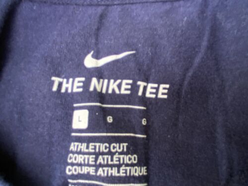 NEW ENGLAND PATRIOTS GRONKOWSKI jersey T Shirt NIKE Gronk #87 Blue Mens L Large - Picture 3 of 4