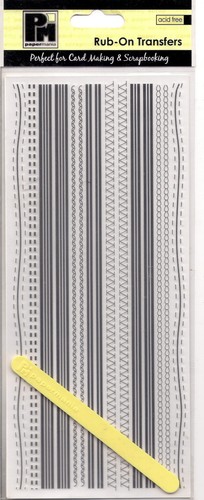 Papermania Rub On Transfers celebration birthday numbers alphabet, baby, wedding - Picture 12 of 50