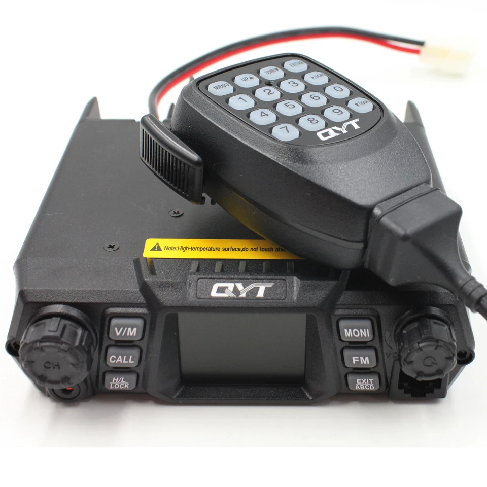 Radio bidireccional QYT KT-980Plus 50W doble banda 136-174 y 400-480 mhz radio DTMF FM Foto 2 de 4