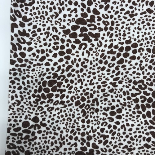 Leopard Print Top 2X Women's Plus Size V Neck Long Sleeve Animal Print Tee New - Picture 2 of 9