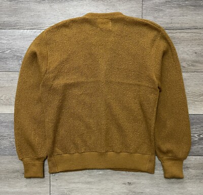 VTG 60s Richman Bros. Golden Brown Virgin Mohair Wool Cuff