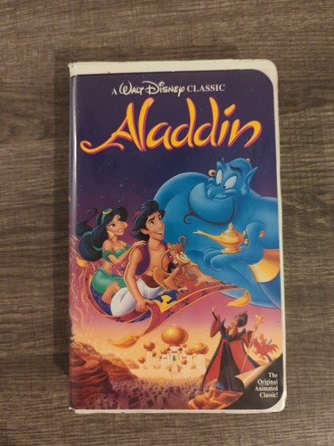 Disney Aladdin Diamond Edition VHS Rare Vintage Classic VHS, 1993 - 第 1/7 張圖片