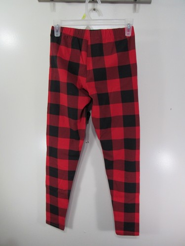 NWOT No Boundaries Legging Size S 3 5 Juniors Red Black Elastic Waist - Picture 4 of 4