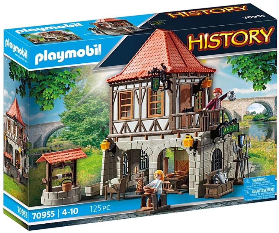 Playmobil 70957 Medieval Yellow House INCOMPLETE UK Ubuy