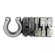 NFL 3-D Automotive Team Chrome Emblem By Team ProMark -Indianapolis Colts