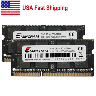 Memoria para portátil Ddr3 PC3L-12800s 1600 MHz de 8 GB