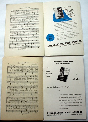 Posten 2 seltene Evangel Liederbücher Carola & Richard Ruff NEUES GOSPEL ~ NEUE PILGERLIEDER - Bild 3 von 3