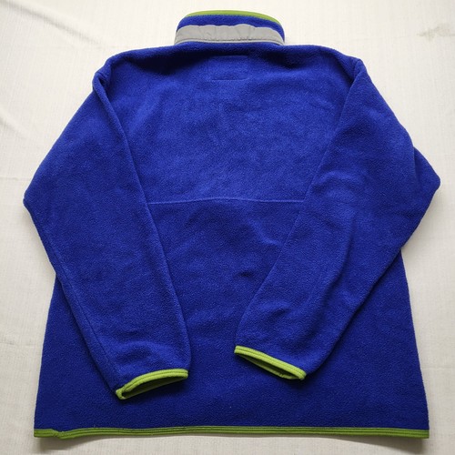 Patagonia Synchilla Sweatshirt Boys XL Blue Fleece Half Zip Collared Polyester - Picture 13 of 13