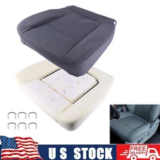 Driver Bottom Seat Cover and Foam Cushion For FORD F-150 2011 2012 2013 2014