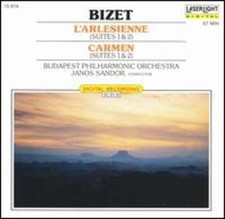 Bizet: L'Arlesienne & Carmen Suites by Budapest Philharmonic Orchestra: New