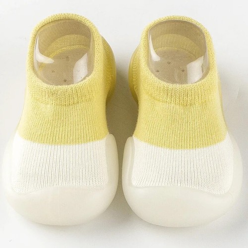1 Pair Baby First Walker Shoes – Non-slip Soft Sole Knit Booties for Newborns - Picture 7 of 9