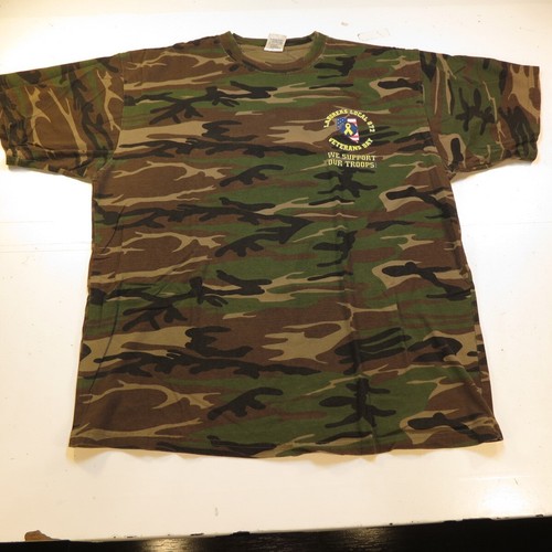 CAMISETA DE LAS TROPAS DE APOYO DEL DÍA DE LOS TRABAJADORES LOCALES 872 SINDICATO VETERANOS XL Camuflaje Camuflaje - Imagen 3 de 3