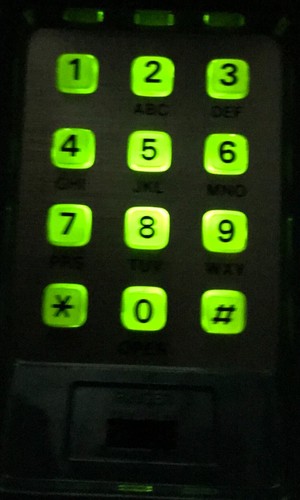 Vintage AT&T Model CS2223C BLUE Trimline Push Button Touch Tone Desk Telephone - Picture 7 of 7