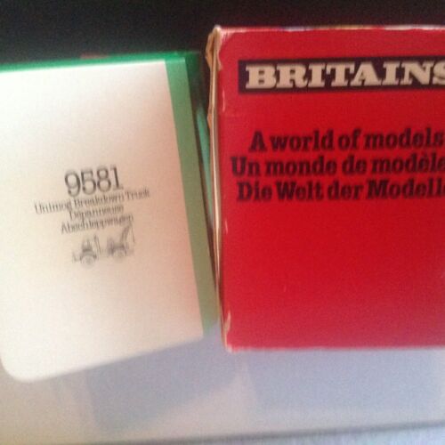 Britains 9581, Unimog Breakdown Truck, Tow truck, Towing, 1:32, NM, boxed - Picture 5 of 8