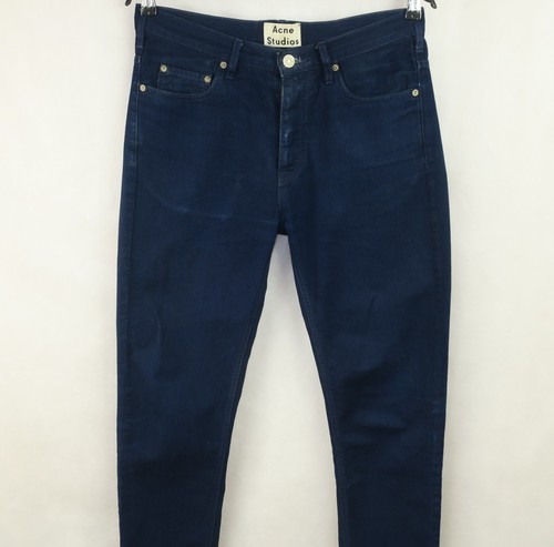 ACNE STUDIOS HOMBRE AZUL MARINO JEANS TOWN SAILOR talla W30 L34 - Imagen 2 de 8