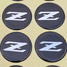 DATSUN NISSAN Z STEERING WHEEL RIM CENTER CAP DECALS EMBLEMS 240z 260z 280z zx