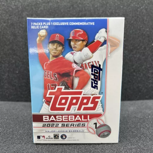 2022 Topps Series 1 Baseball MLB Sealed Blaster Box. 90 Cards  7 Packs