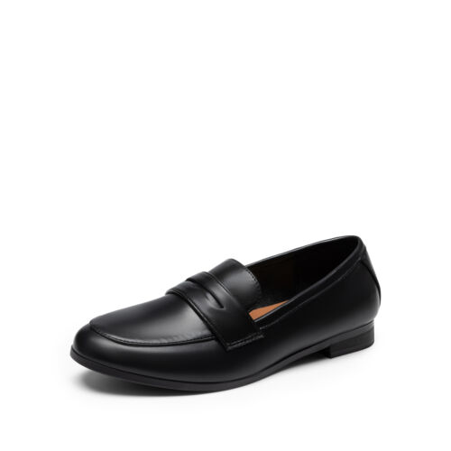Women Business Penny Loafers Comfortable Slip On Flat Loafer Shoes - Picture 3 of 23