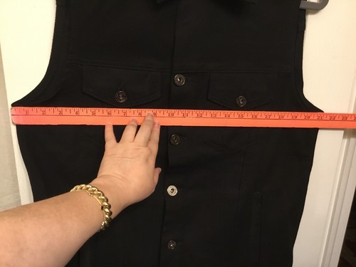 Vintage BOY London Men’s Vest Jean Logo SZ M Made In USA - Picture 6 of 17