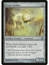 MTG 2014 PEACE STRIDER - ARTIFACT CREATURE - MAGIC GATHERING CARD UNCOMMON