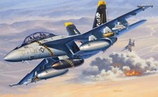 F/A-18F Super Hornet Fighter Modelo Set 1:72 Plástico Modelo Kit Revell