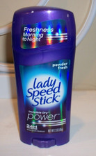 Lady Speed Stick Antiperspirant Deodorant Invisible Dry Power Powder Fresh 2.3oz