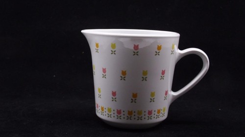 Corning Centura April Tulip Multicolor Vintage Dishes Creamer Cup - Picture 1 of 4